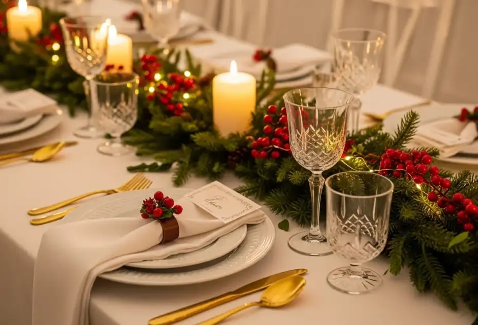 25 Chic Christmas Table Decor Ideas for the Perfect Dinner Setting