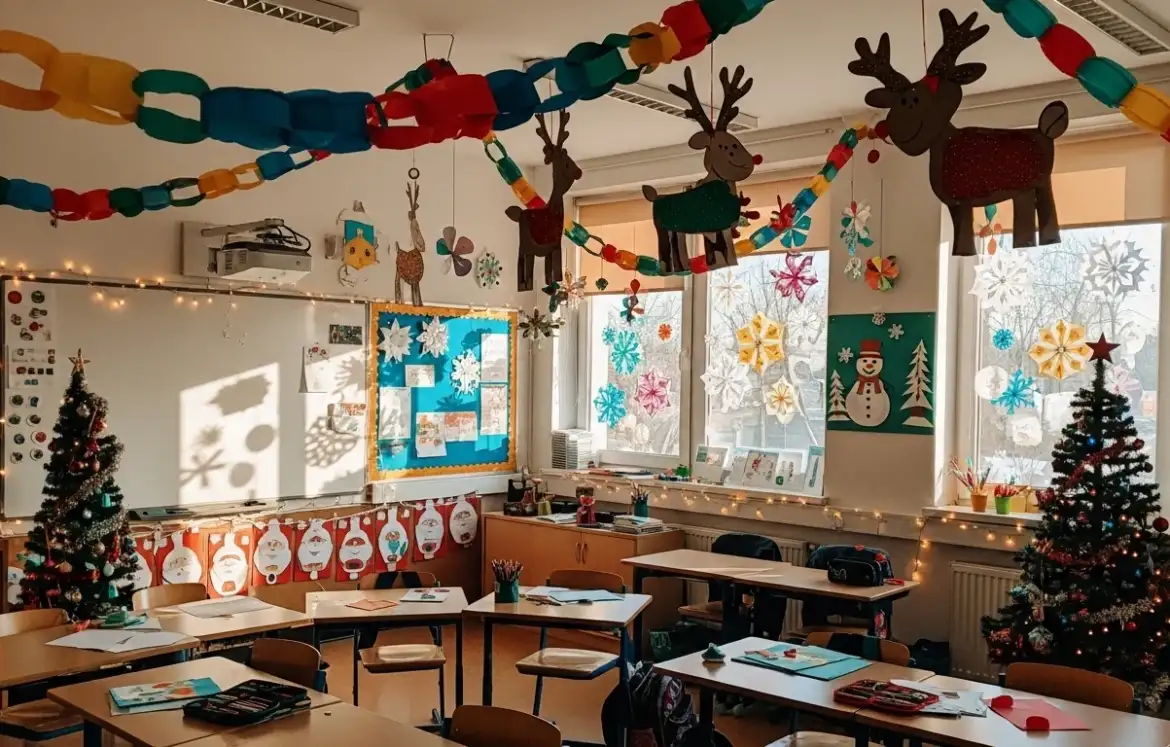 25 Fun Christmas Decor Ideas to Brighten Up Your Classroom