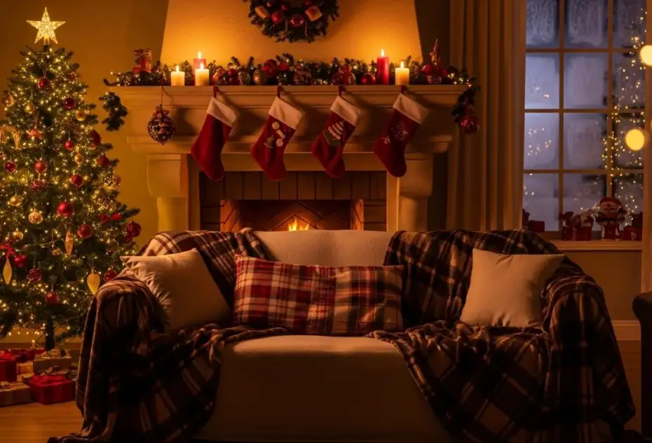 26 Cozy Living Room Christmas Decor Ideas That Feel Straight Out of a Movie