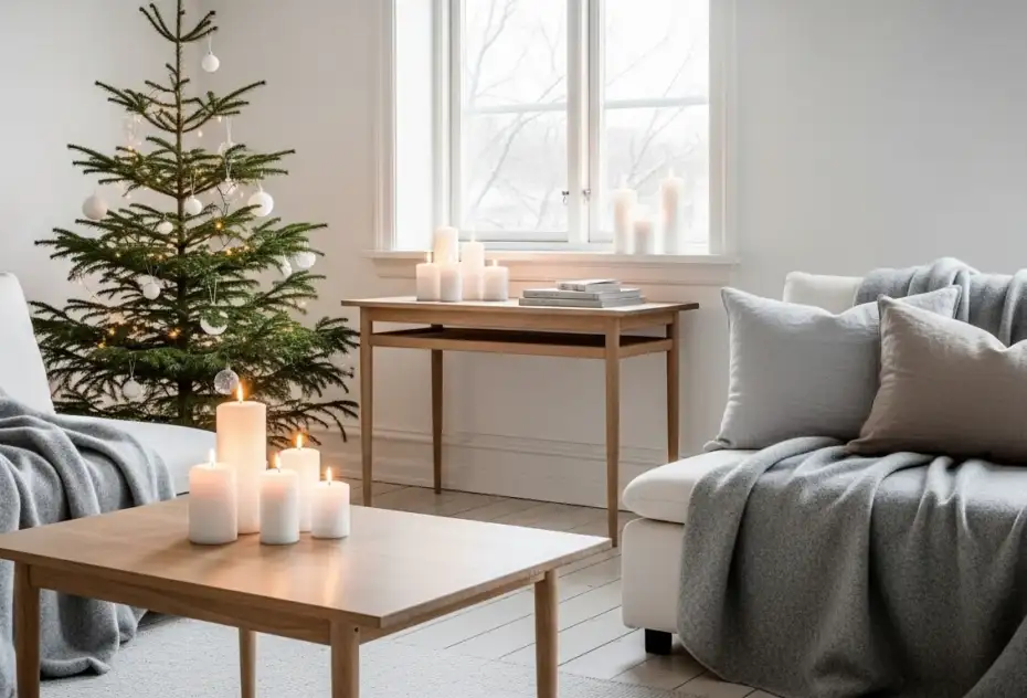 24 Minimal Scandinavian Christmas Decor Ideas for a Calm Holiday Vibe