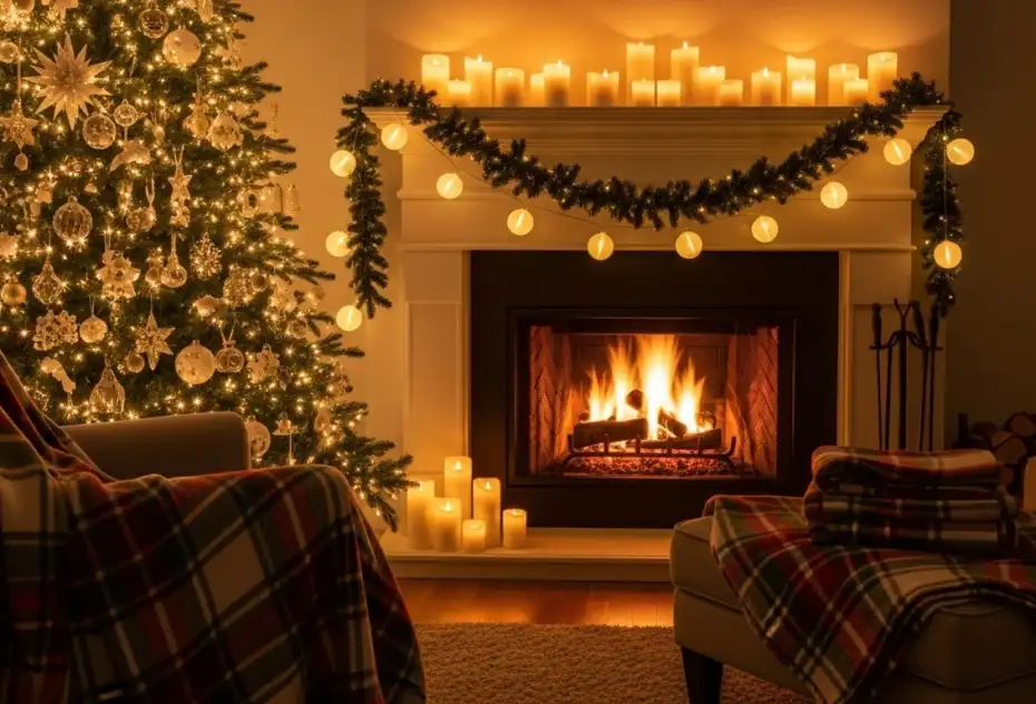 25 Cozy Living Room Christmas Decor Ideas You’ll Want This Year