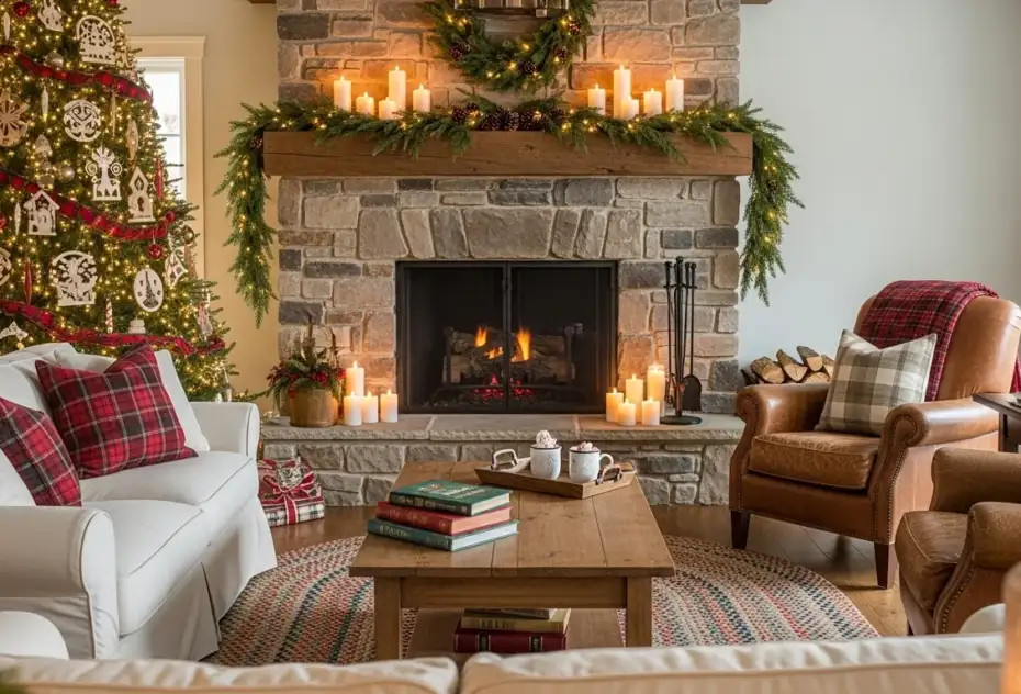 26 Rustic Farmhouse Christmas Decor Ideas for Country Charm