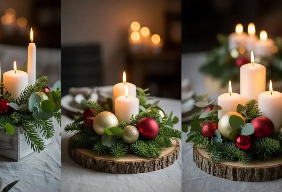 20 Easy DIY Christmas Centerpiece Ideas That Wow Guests