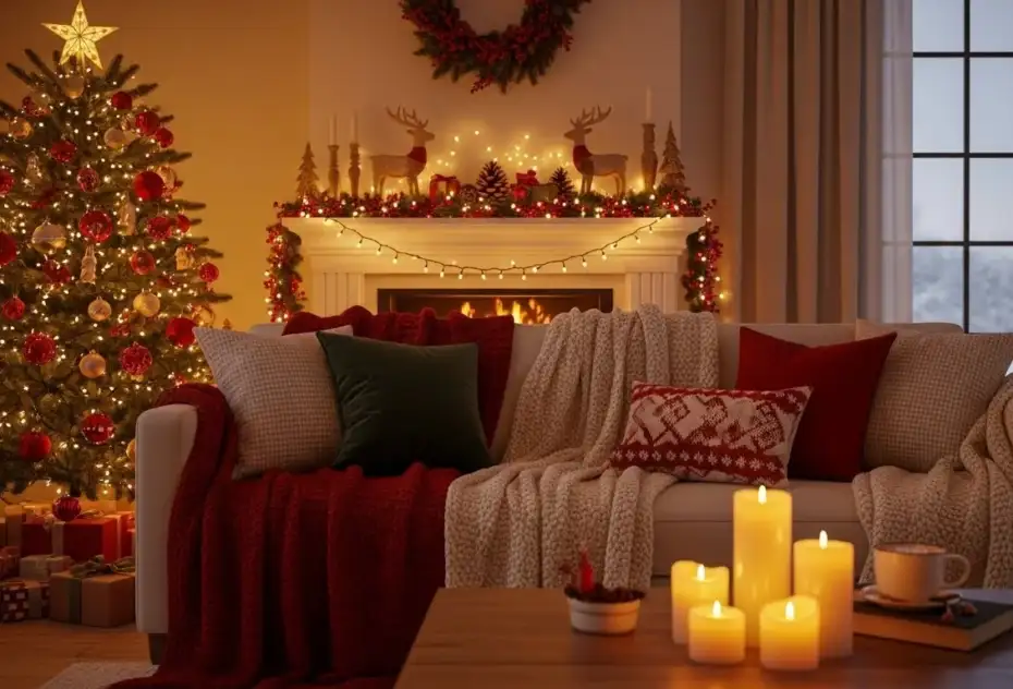 24 Cozy Christmas Decor Ideas for Snuggly Winter Nights