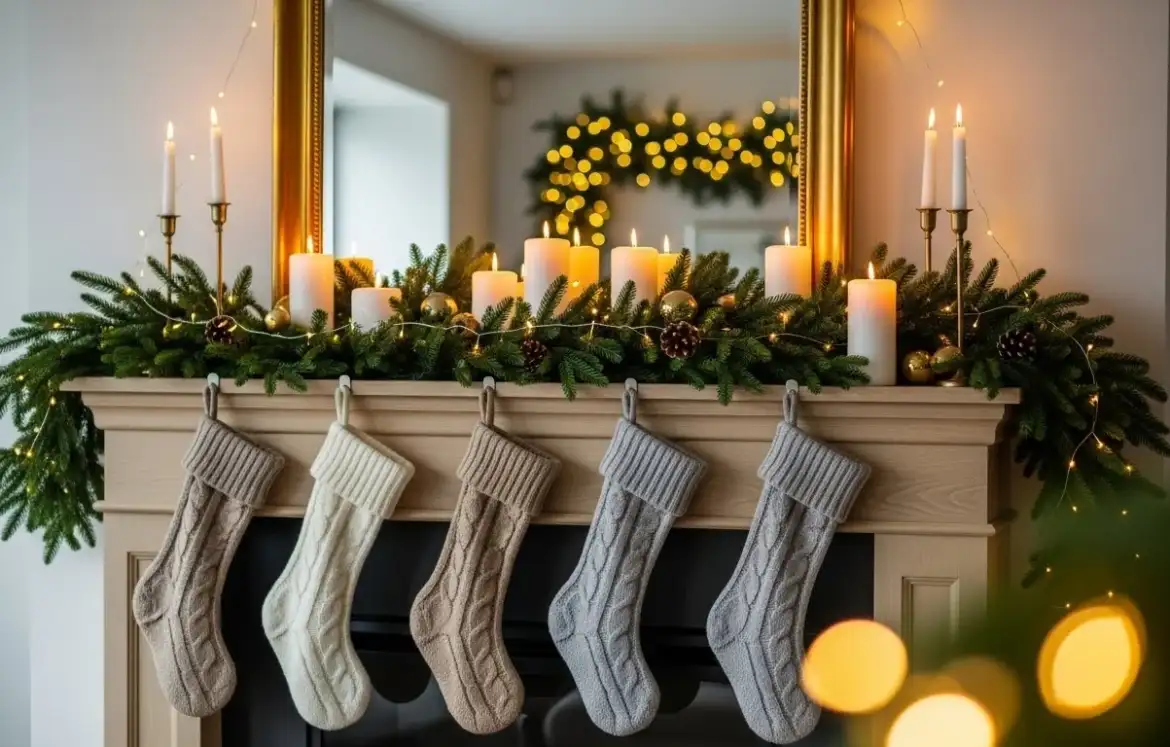 24 Elegant Christmas Mantel Ideas That Wow Instantly