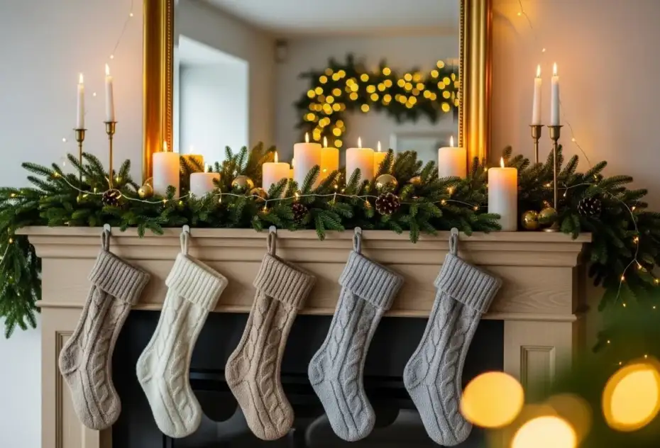 24 Elegant Christmas Mantel Ideas That Wow Instantly
