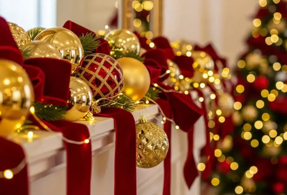 24 Red & Gold Christmas Decor Ideas That Feel Timeless