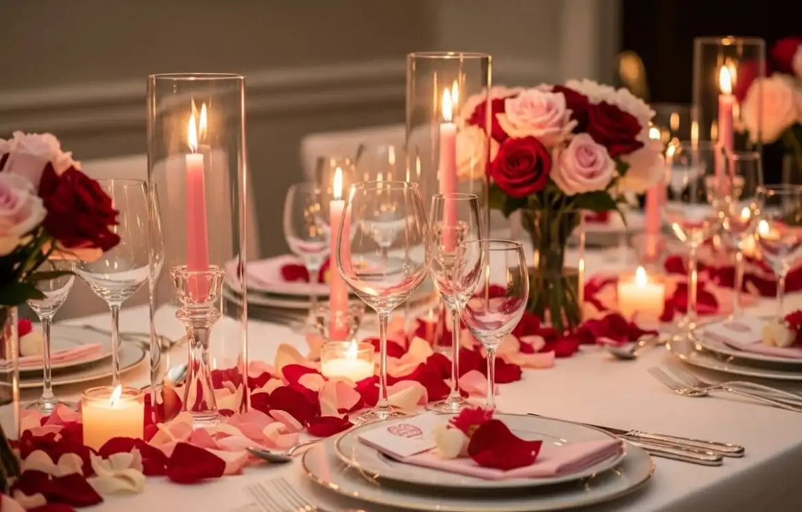 22 Elegant Valentine Table Decor Ideas for the Perfect Dinner
