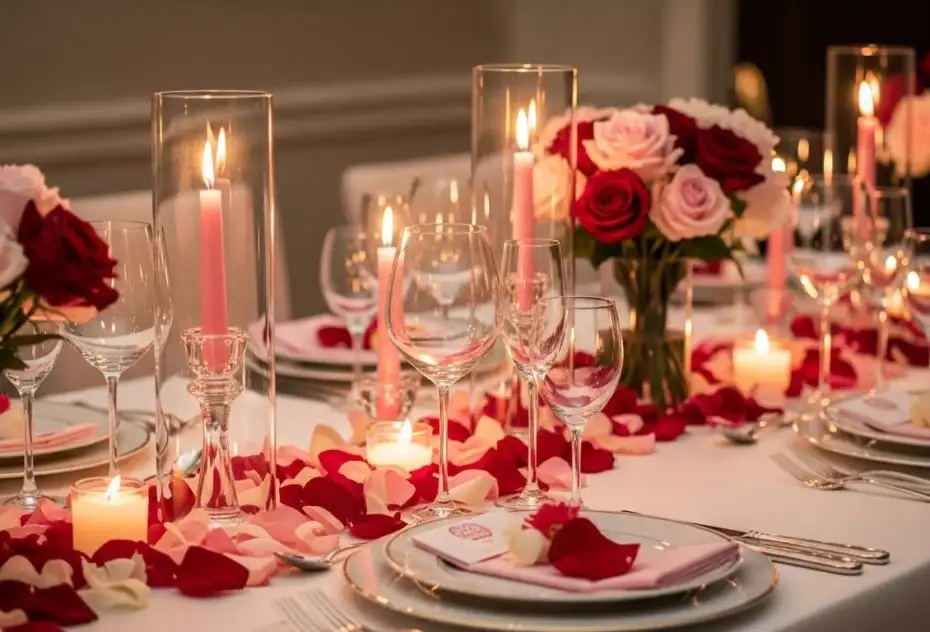 22 Elegant Valentine Table Decor Ideas for the Perfect Dinner