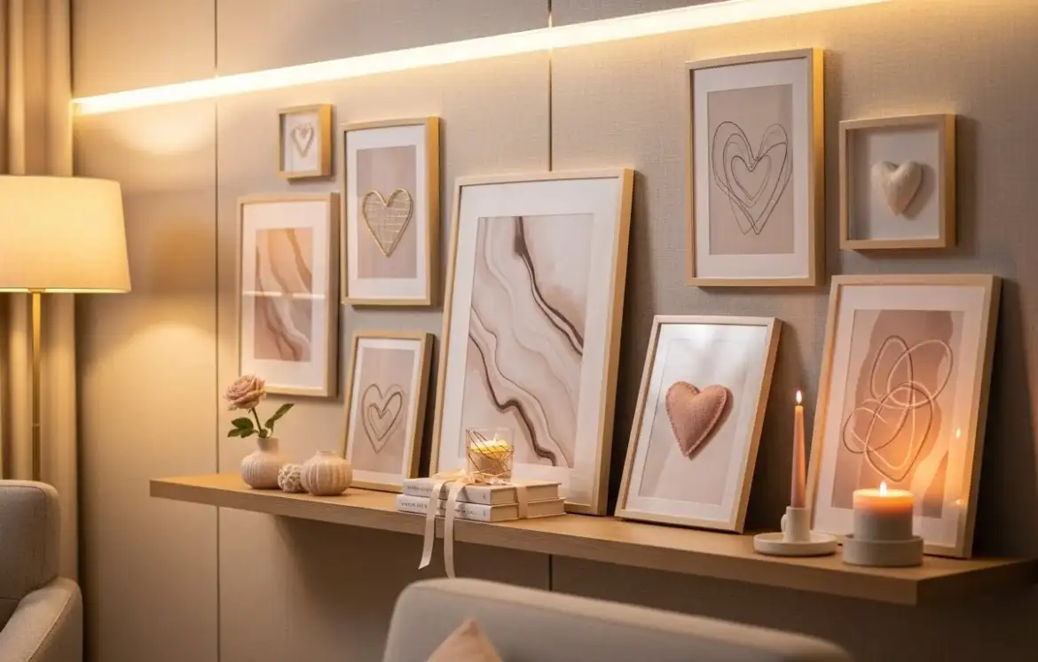 26 Creative Valentine Wall Decor Ideas That Look Expensive