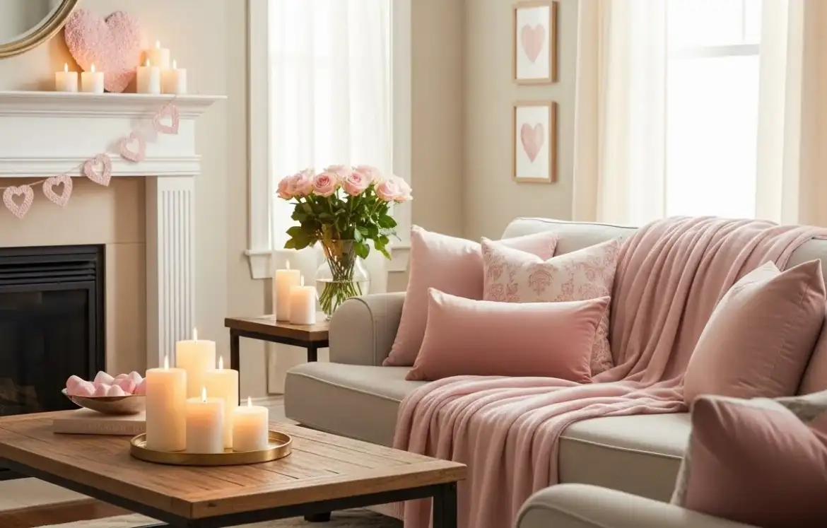 26 Trendy Pink Valentine Decor Ideas That Feel Soft & Stylish