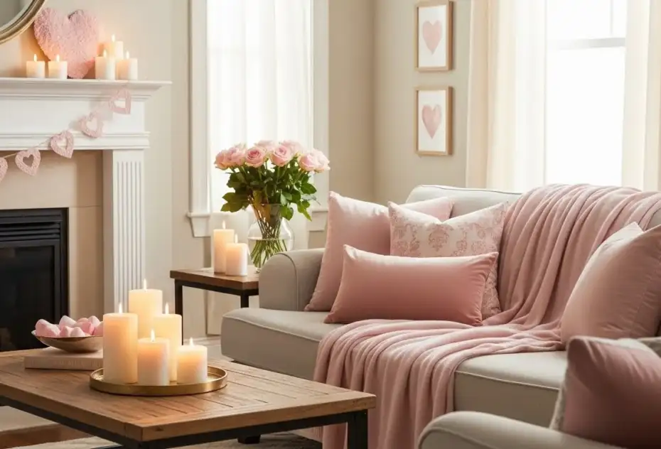 26 Trendy Pink Valentine Decor Ideas That Feel Soft & Stylish